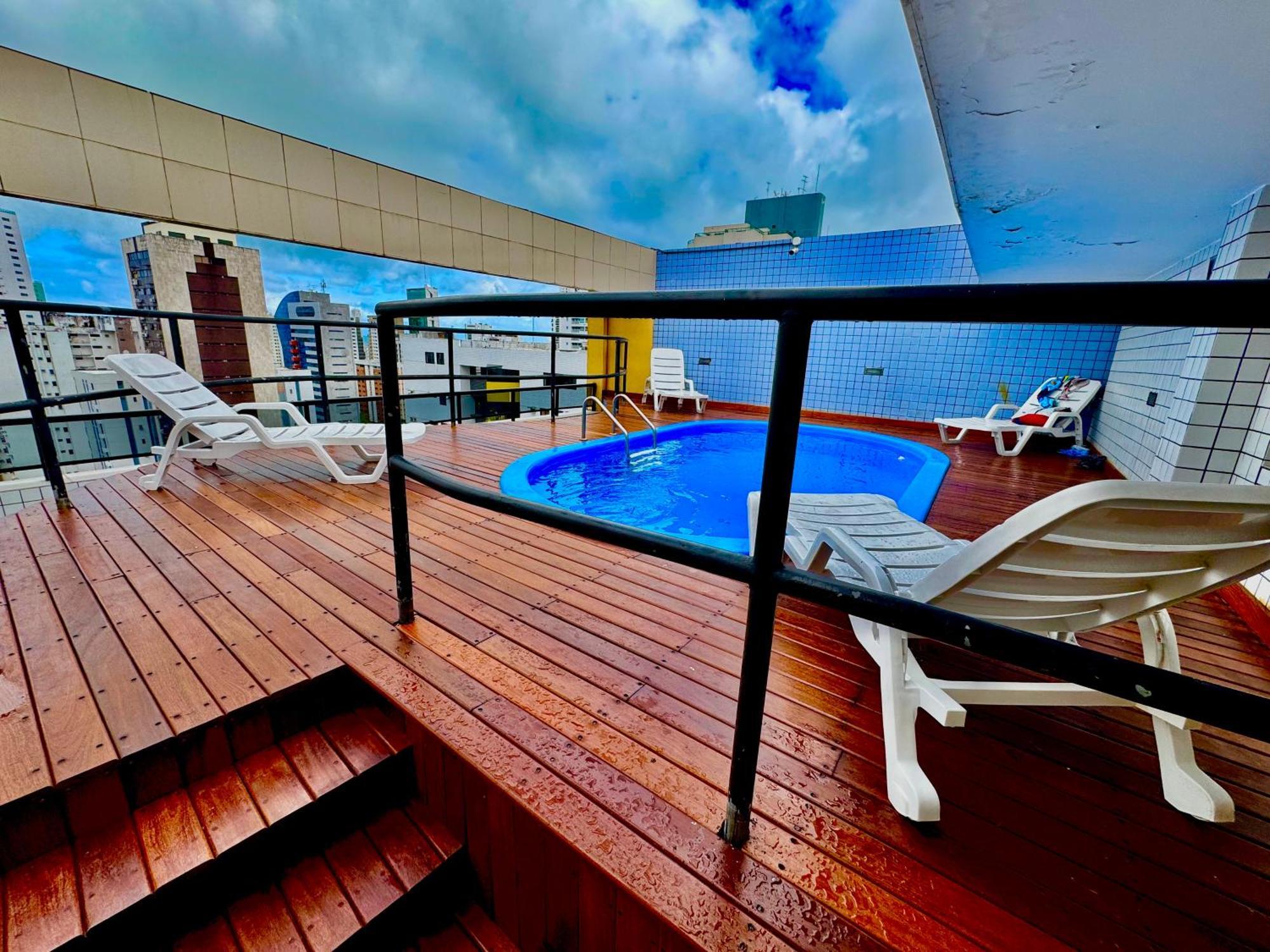 Appartement Flat perfeito no coração de Boa Viagem à Récife Extérieur photo